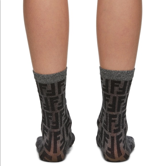 Fendi Glitter Socks - Picture 3 of 6